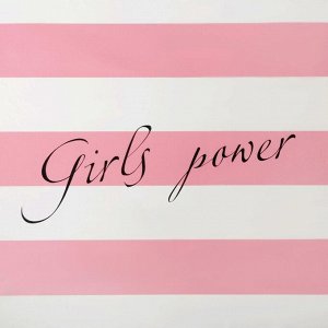 Штора для ванной «Girls power», 180х180см