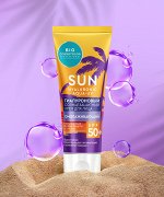 Гиалуроновый солнцезащитный крем для лица Омолаживающий SPF 50+ серии Bio Cosmetolog Professional
