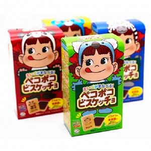 Шоколадное печенье Fujiya Choco / Фуджи детское печенье 42 гр Японские сладости