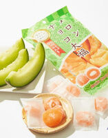 Рисовое пирожное моти со вкусом дыни Mochi Setouchi Melon 130 гр Японские сладости