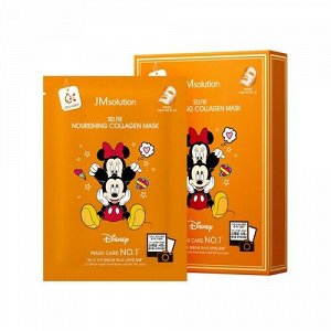 JMsolution Маска-салфетка питательная с коллагеном Disney collection selfie collagen mask