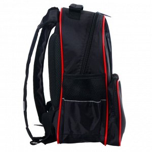 Рюкзак школьный, 37 х 26 х 13 см, эргономичная спинка, Calligrata ОРТ "Машина"