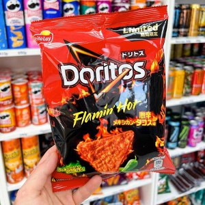 Doritos Flaming Hot Tako 55g - Японские Доритос Флэйминг Хот Тако. Острое тако