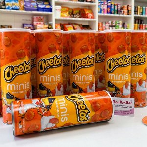 Cheetos Minis Cheddar 102.7g - Читос Минис в тубе