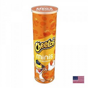 Cheetos Minis Cheddar 102.7g - Читос Минис в тубе