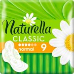 Naturella Classic Женские гигиенические прокладки Normal с ароматом ромашки Single 9 шт