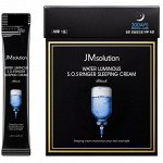 JMSolution Ультраувлажняющий ночной крем Water Luminous S.O.S Ringer Sleeping Cream Black, 30шт*4мл