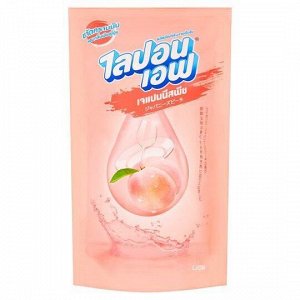 Лион "Lipon" Средство для мытья посуды 500мл (мягкая упак.) Персик