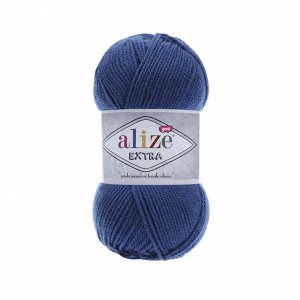 Пряжа Alize Extra Ализе Экстра цвет 409 джинс