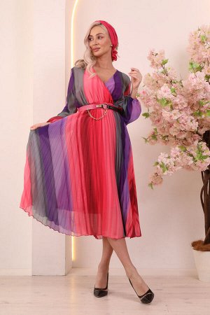 Платье WISELL П5-5206/2 розовый