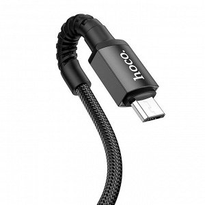 Кабель USB - micro USB Hoco X71 Especial  100см 2,4A  (black)