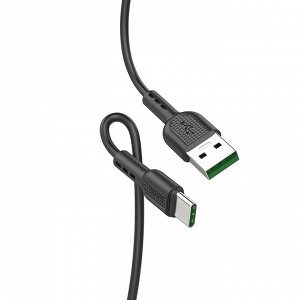 Кабель USB - Type-C Hoco X33 5A Surge  100см 5A (black)