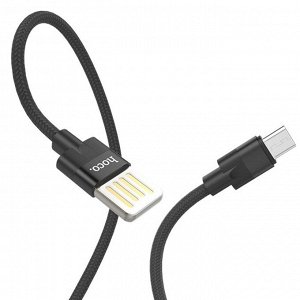 Кабель USB - micro USB Hoco U55 Outstanding  120см 2,4A (black)