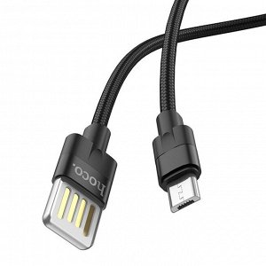 Кабель USB - micro USB Hoco U55 Outstanding  120см 2,4A (black)