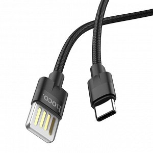 Кабель USB - Type-C Hoco U55 Outstanding  120см 2,4A (black)