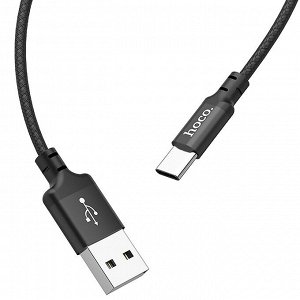 Кабель USB - Type-C Hoco X14 Times Speed  100см 3A (black)