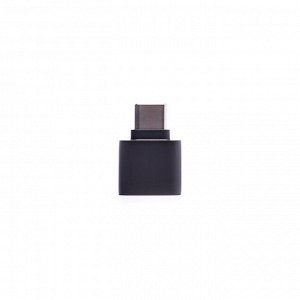 Адаптер - для чтения карт microSD, Type-C порт (black)