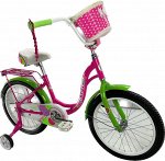 Велосипед Парус 18 д. Jolly (роз/зел)