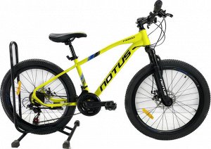 Велосипед NOTUS 2-х колесный 24" (24скорости) FX200 желтый
