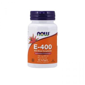 Витамины отдельные NOW E-400 Mixed Toc, 50 softgels