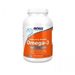 Омега - 3, Жирные кислоты NOW Omega 3 Molecularly Distilled 500 softogel
