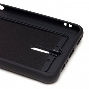 Чехол-накладка - SC304 с картхолдером для "Samsung SM-A135 Galaxy A13 4G" (black) (208714)