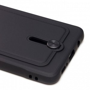 Чехол-накладка - SC304 с картхолдером для "Samsung SM-A515 Galaxy A51 4G" (black) (208735)