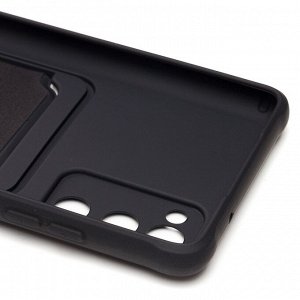 Чехол-накладка - SC304 с картхолдером для "Samsung SM-G780 Galaxy S20FE" (black) (208742)