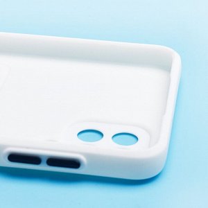 Чехол-накладка - SC315 с картхолдером для "Samsung SM-A125 Galaxy A12" (white)