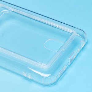 Чехол-накладка - SC276 с картхолдером для "Samsung SM-A135 Galaxy A13 4G" (transparent) (210436)