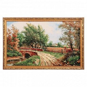 M025-50х80 Картина из гобелена "Каменный мост"  (55х85)