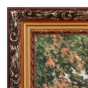 S114-50х80 Картина из гобелена "Осень в лесу" (55х85)