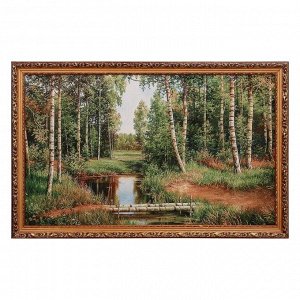 W031-50х80 Картина из гобелена "Лесной уголок" (55х85)