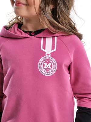 Джемпер с пуговками (98-122см) UD 0337-1(2) сливовый