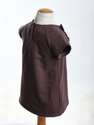 Платье (80-92см) UD 0635-3(1) кофе