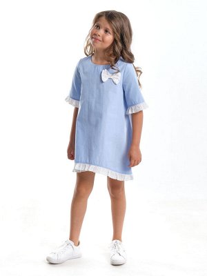 Платье (98-116см) UD 4833-1(2) голубой