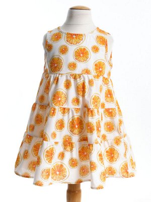 Платье (80-92см) UD 6485-2(1) апельсины