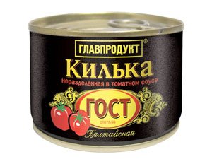 Килька в томат.соусе (ключ) лит. 240г *24 ГП, шт