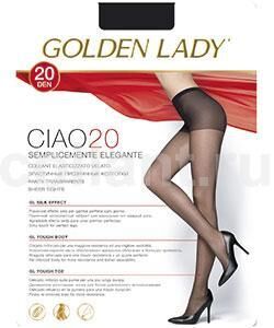 Golden Lady Ciao колготки класс. с шортиками 20 den daino р.2 (S) блест. 1шт / 10шт / 256020