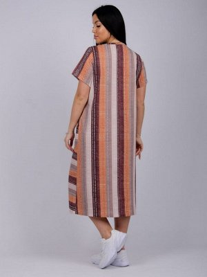 МАЛН-5959 Платье Линда карамель, трикотаж