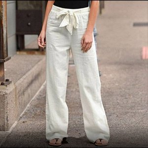 Женские брюки на резинке/Брюки женские большого размера