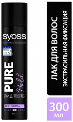 СЙОСС Лак д/волос Pure Hold Экстрасильная фиксация /300