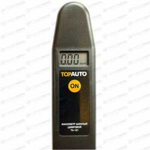 Манометр шинный TopAuto TA-101, цифровой, 7атм, с автовыключением, арт. 14613
