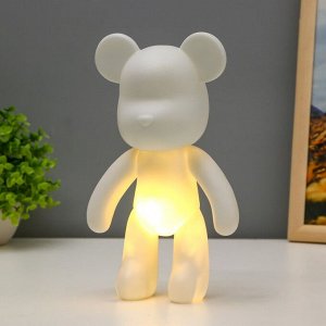 Фигурка световая RISALUX «Мышонок», LED-ночник, 1 Вт, 3xLR44, белый, 21x12x9 см