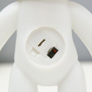 Фигурка световая RISALUX «Мышонок», LED-ночник, 1 Вт, 3xLR44, белый, 21x12x9 см