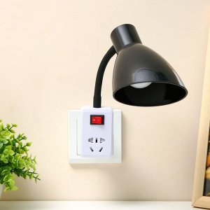 Бра с розетками «Классик» Е27 15 Вт черный 10x10x27 см
