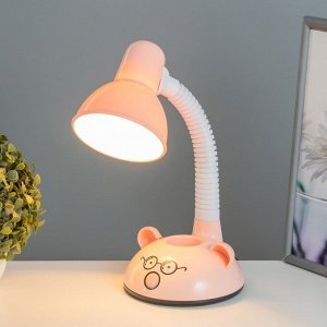 Настольная лампа "Ушки" Е27 15Вт розовый 15х15х37 см RISALUX