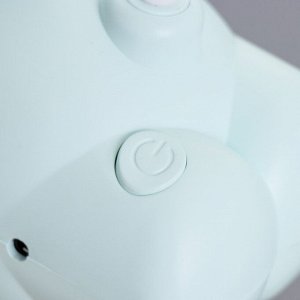 Настольная лампа «Робот» LED 5 Вт USB АКБ лазурный 11.8x7.8x31 см RISALUX