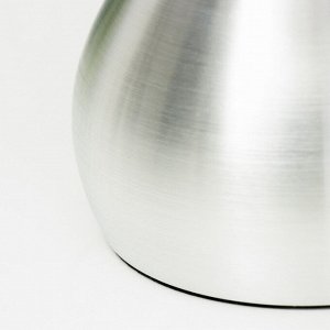 Настольная лампа "Изабелла" Е27 40Вт серебро 25х25х38 см RISALUX