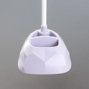 Настольная лампа "Делсер" LED 3Вт USB АКБ фиолетовый 14х13х39 см RISALUX